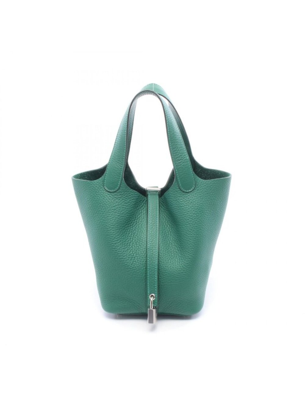 Hermes Handbag Picotin Lock PM Vert Moyenne